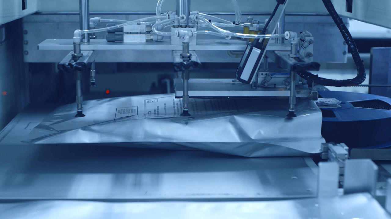 Automated tape and reel packaging